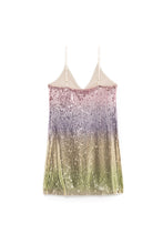 Cargar imagen en el visor de la galería, Vestido lentejuelas